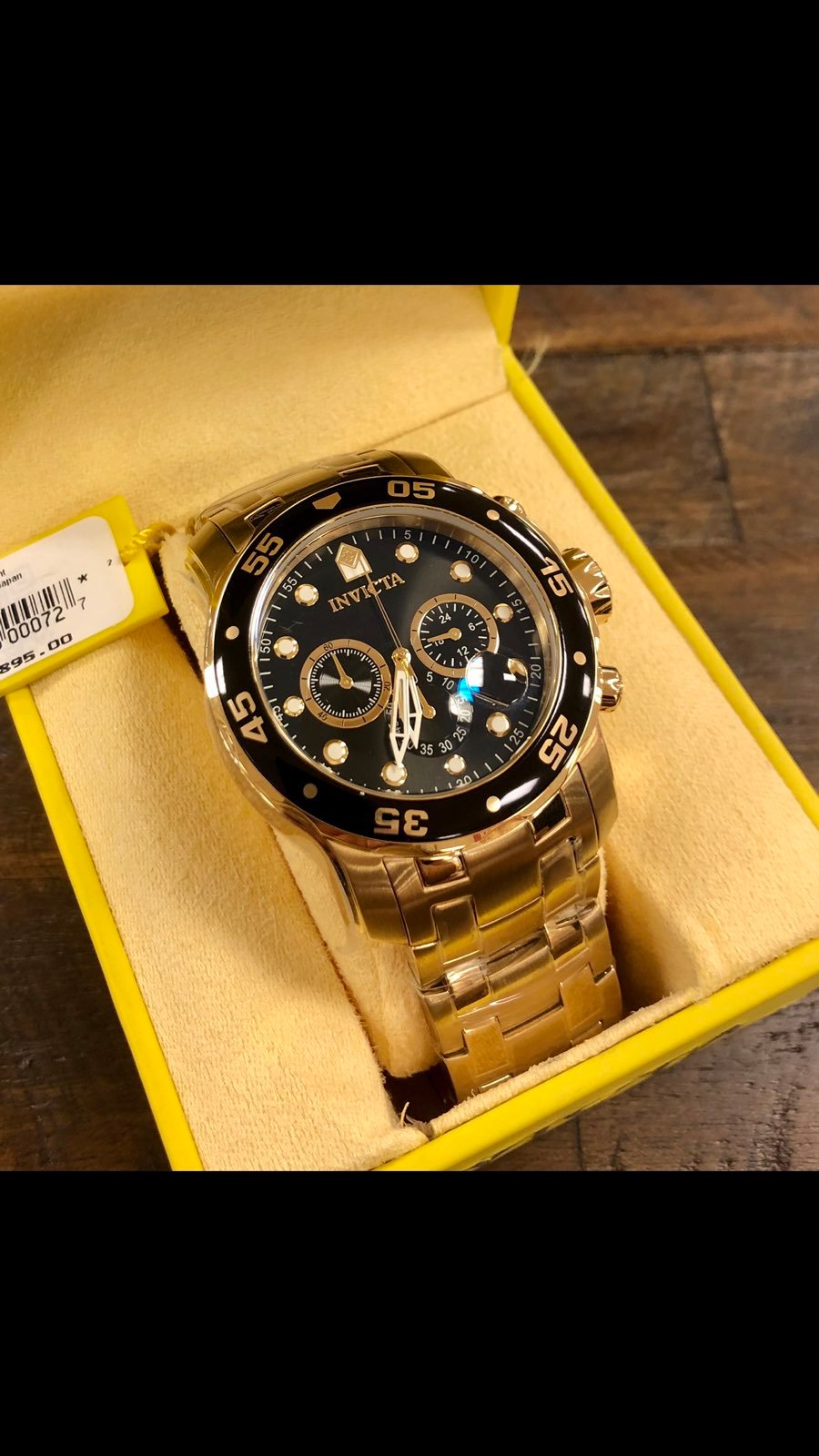 Invicta Watches For Men Chronograph 48mm MSRP895 SAME DAY SHIP 119 STEAL DEAL!