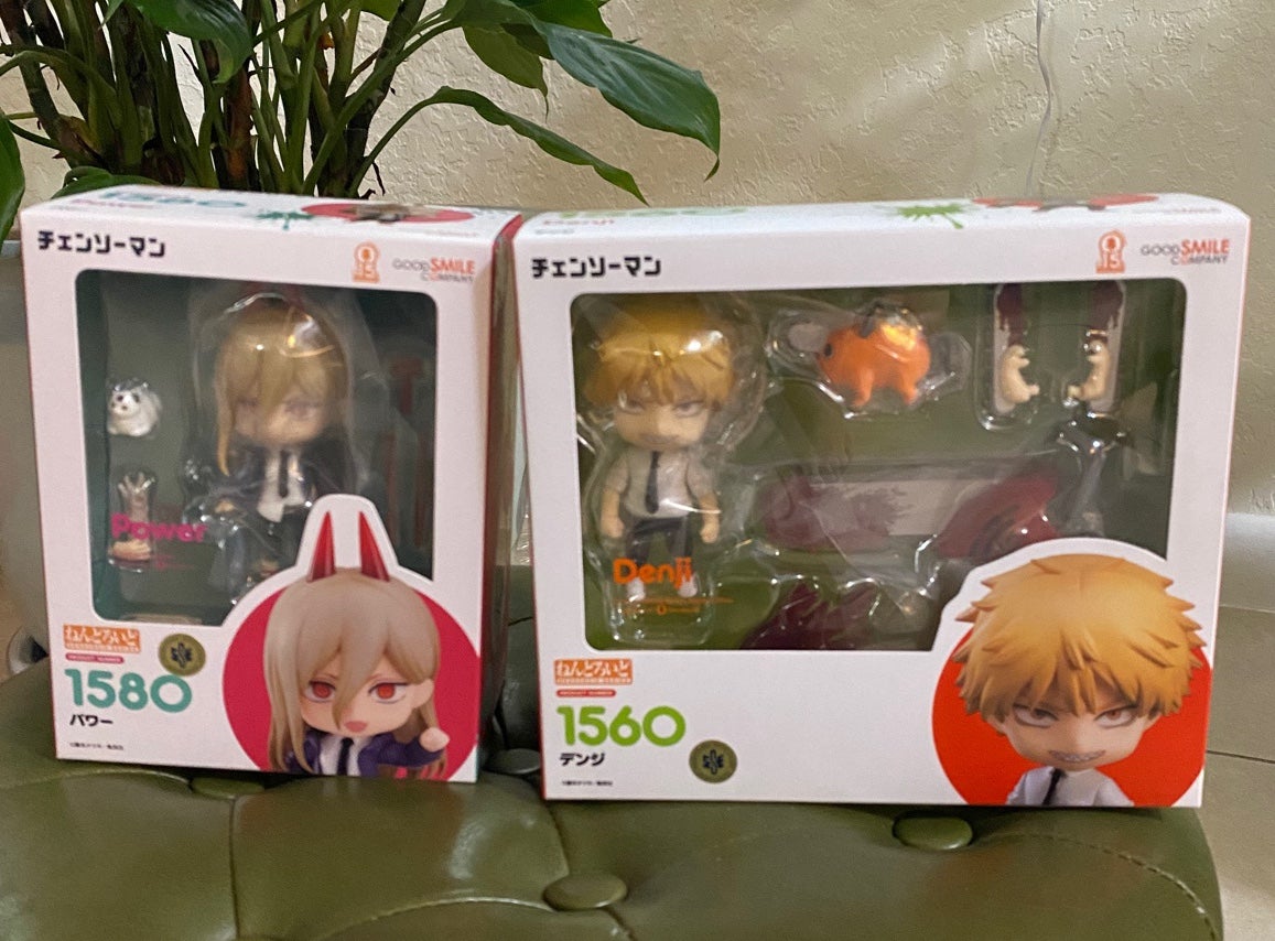 Chainsaw man denji and power Nendoroid