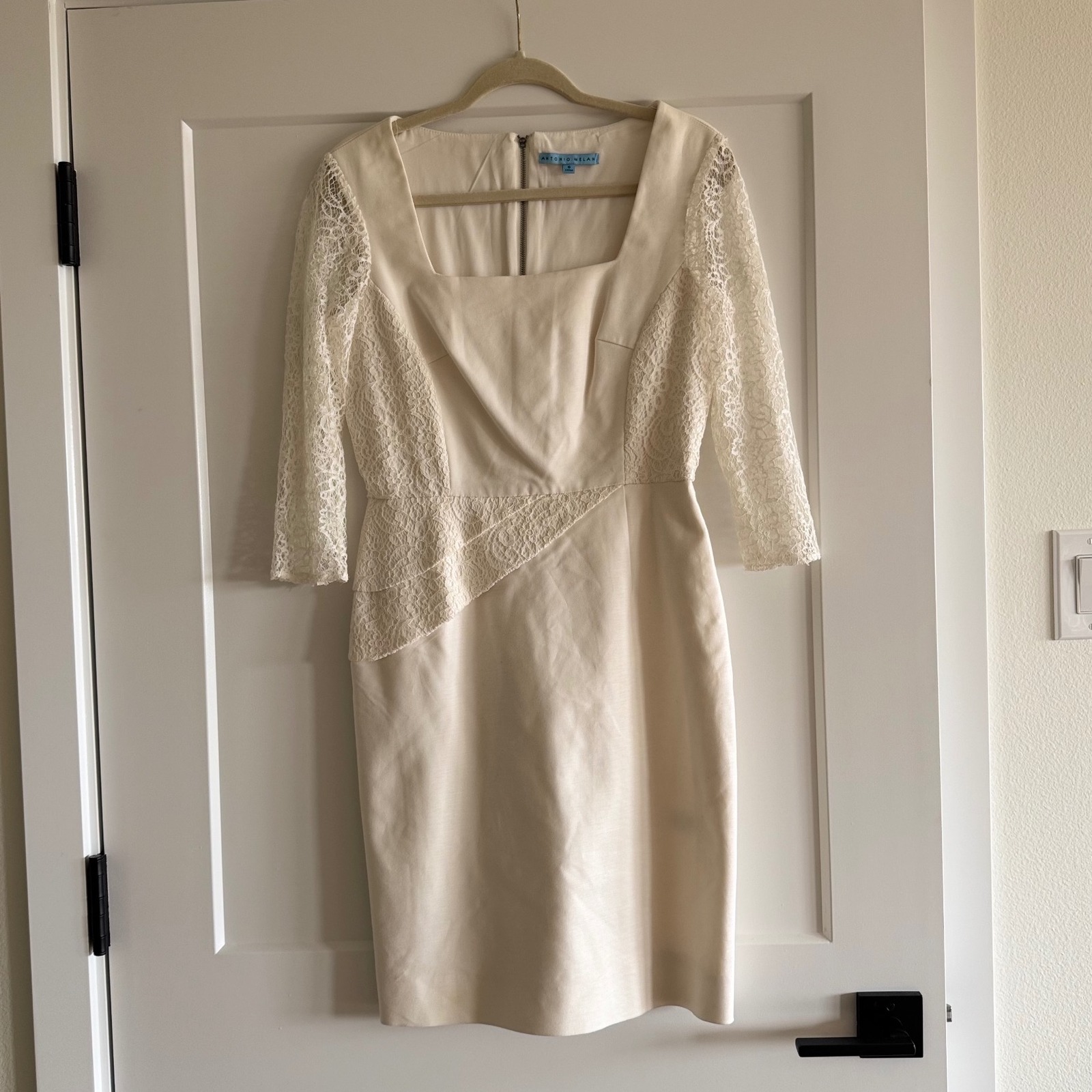 Antonio Milán Pencil knee length dress