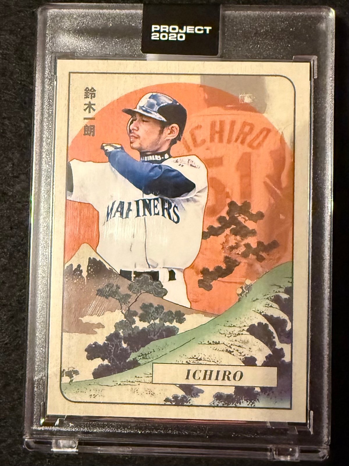 TOPPS PROJECT 2020 #342 ICHIRO SUZUKI by OLDMANALAN 2001 MARINERS FREE SHIPPING