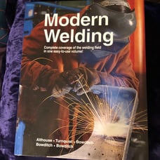 Modern welding book like new