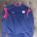 VTG Nike PSG Paris Saint Germain 90s Soccer Training Zip Pullover Jacket L