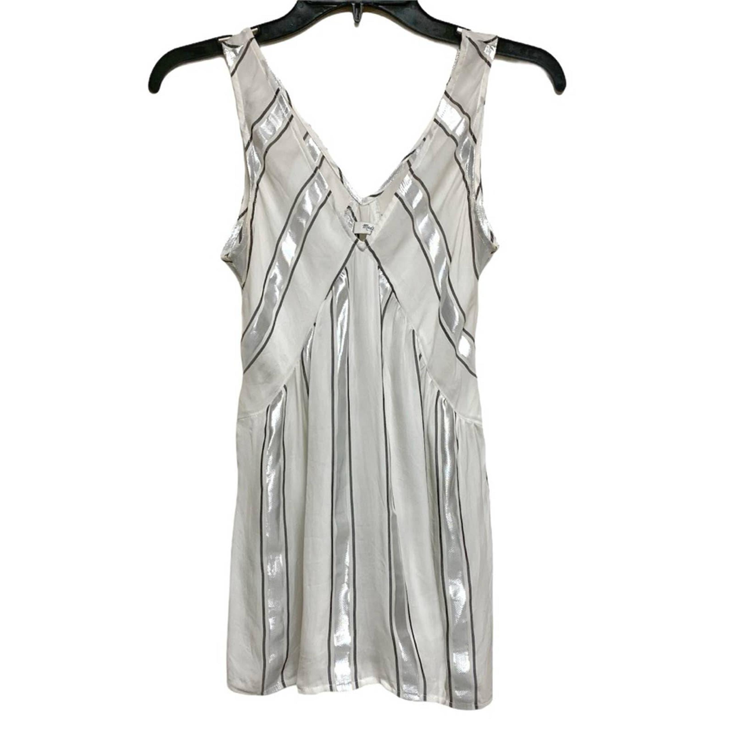 MADEWELL Dance Floor Tank in Stripe XS