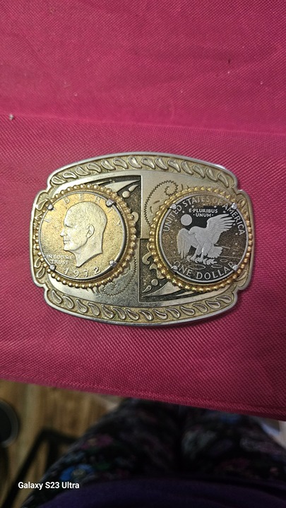 1972 Vintage Belt Buckle