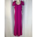 NWT Badgley Mischka Pink Twist Shoulder Detail Gown 650