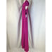 NWT Badgley Mischka Pink Twist Shoulder Detail Gown 650