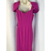 NWT Badgley Mischka Pink Twist Shoulder Detail Gown 650