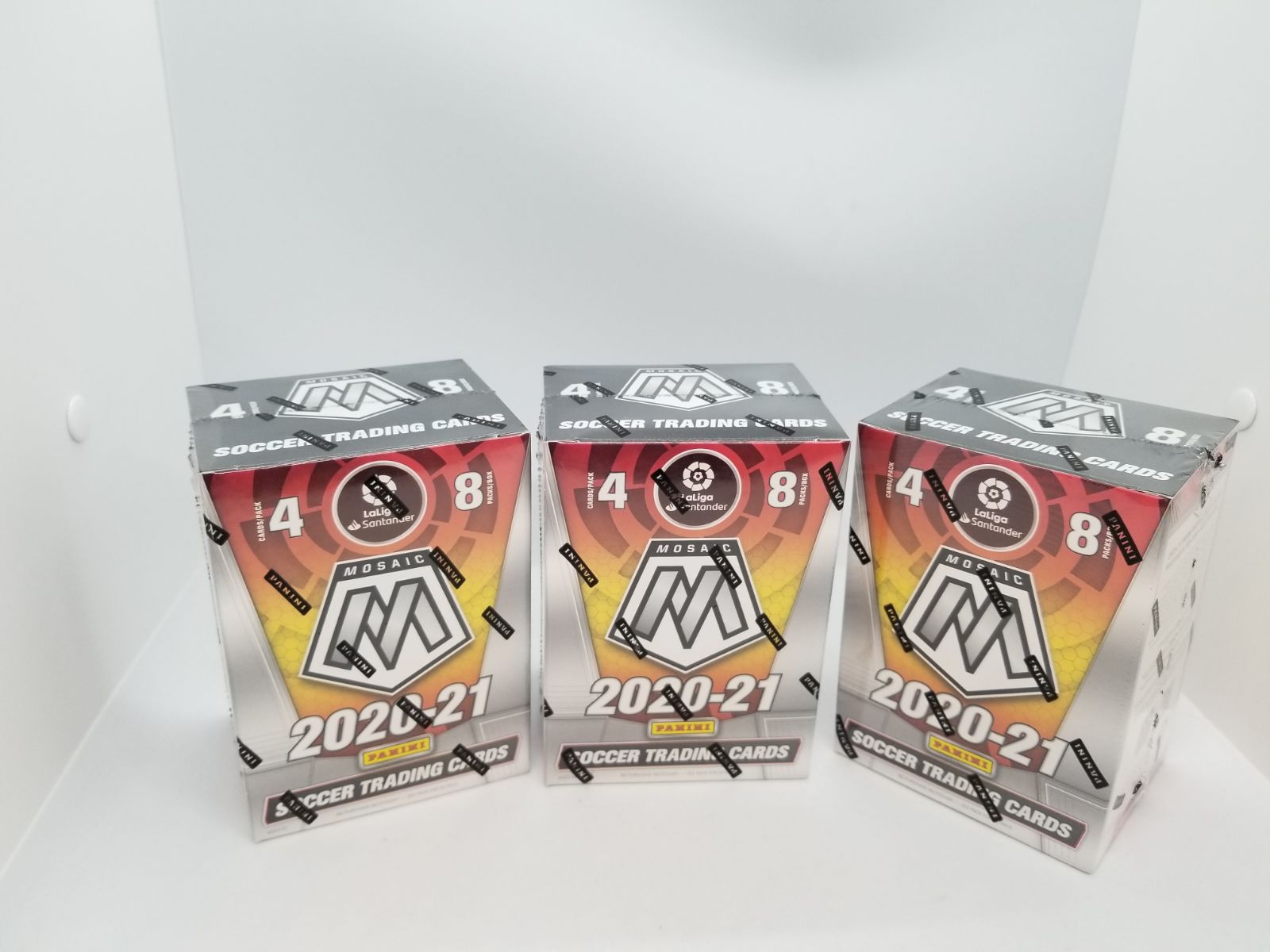 Panini Mosaic Soccer 3 Blaster Boxes
