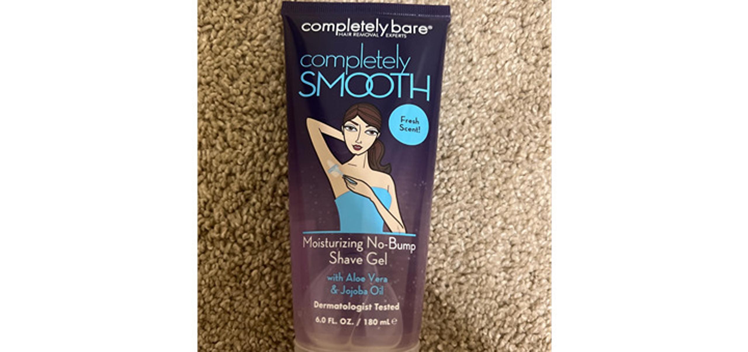 Completely Bare - Completely Smooth Moisturizing No-Bump Shave Gel