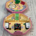 Vintage Polly Pocket 1990 Suki’s Japanese Tea House Complete Bluebird Toys