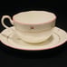 Lenox Petite Suite Cup & Saucer Pink Ribbon Embossed Rim. Very elegant tea set w