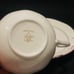 Lenox Petite Suite Cup & Saucer Pink Ribbon Embossed Rim. Very elegant tea set w