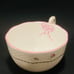 Lenox Petite Suite Cup & Saucer Pink Ribbon Embossed Rim. Very elegant tea set w