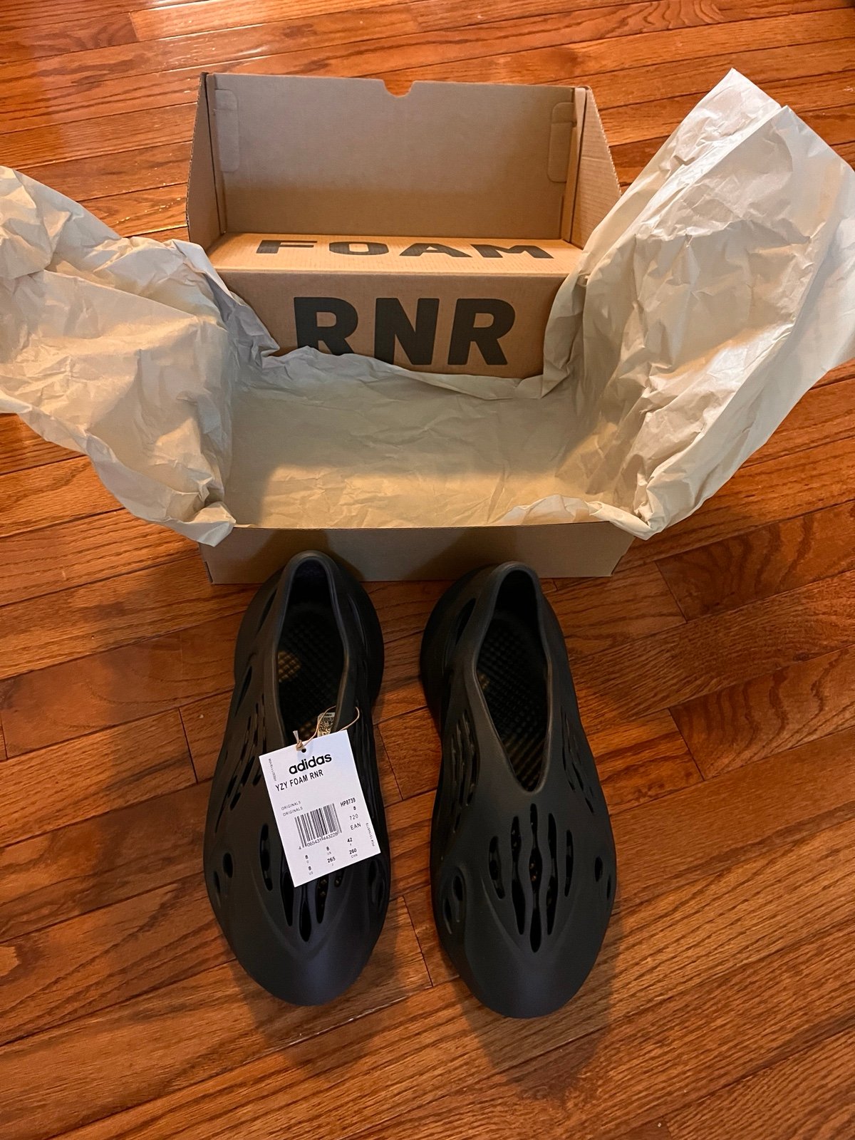 Foam runners, size 9