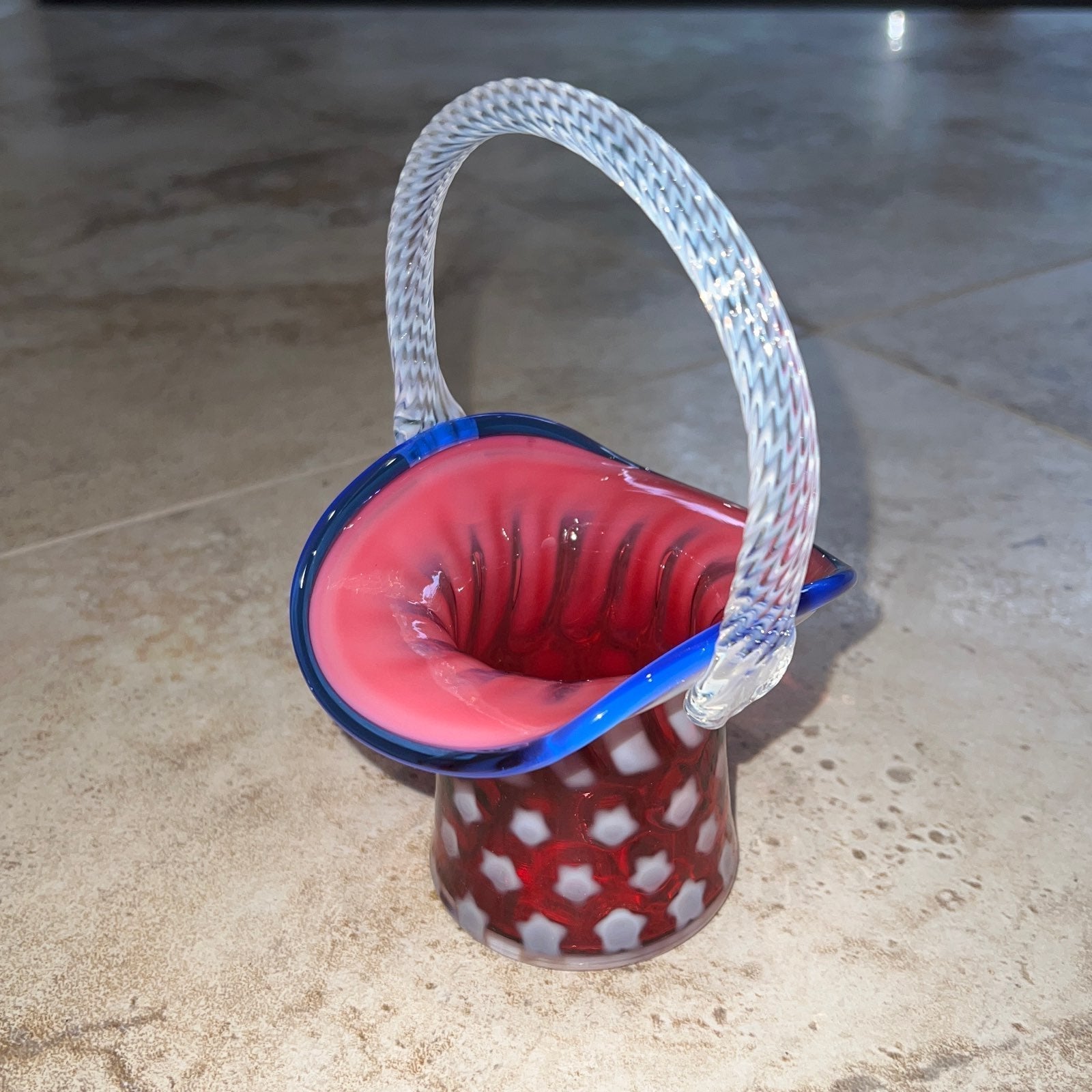 Fenton glassware stars and stripes