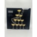 Godinger Dublin Coupes Set of 10 Clear Crystal Champagne Glasses 6oz Party Ware