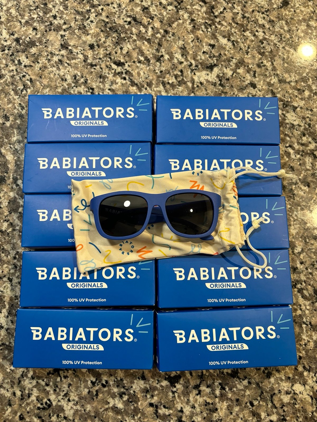 Lot of 10 Babiators Navigator Glasses Ages 3-5