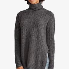 Polo Ralph Lauren women’s Cable Turtleneck Sweater size XS WOOL & CASHMERE
