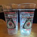 NEW Set of 2 Universal Studios Halloween Horror Nights Light Up Glasses / Cups