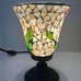 Vintage Mosaic Glass Tulip Lamp 8 inch Votive Style