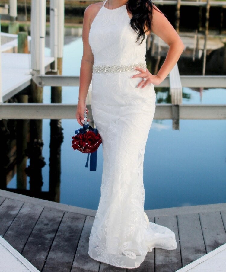 David's Bridal Wedding Gown.