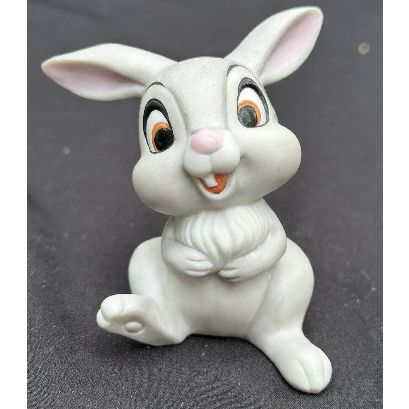Rare Vtg Walt DISNEY Productions Bambi’s THUMPER Porcelain Signed ROSENFELD 7O