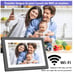 MRQ 10 inch WIFI Digital Photo Frame with 1280x800 IPS Touch Screen 16GB Storage