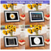 MRQ 10 inch WIFI Digital Photo Frame with 1280x800 IPS Touch Screen 16GB Storage