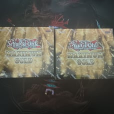 (2) Yu-Gi-Oh Maximum Gold Factory Sealed