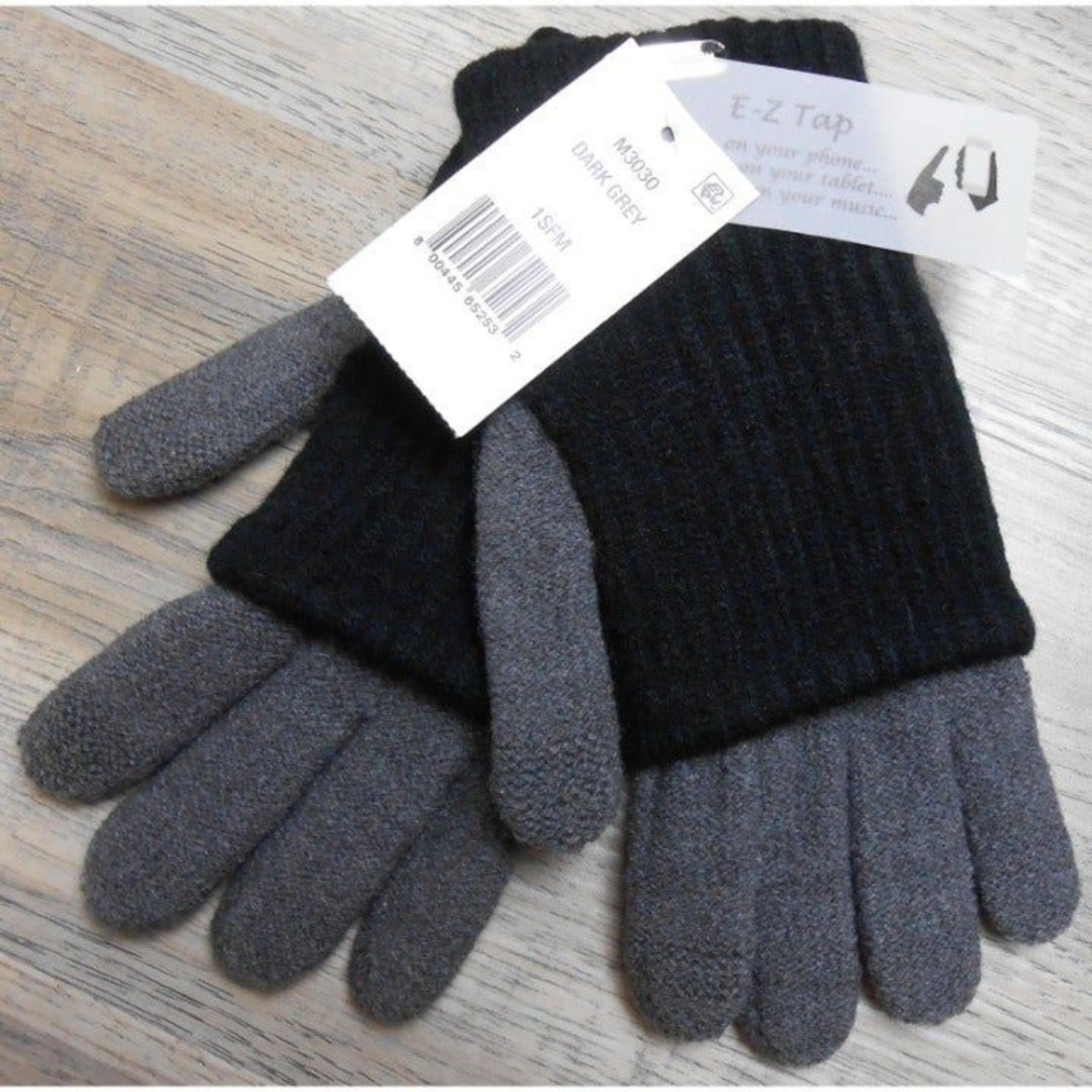 Steve Madden Gloves Dark Grey E-Z Tap Technology