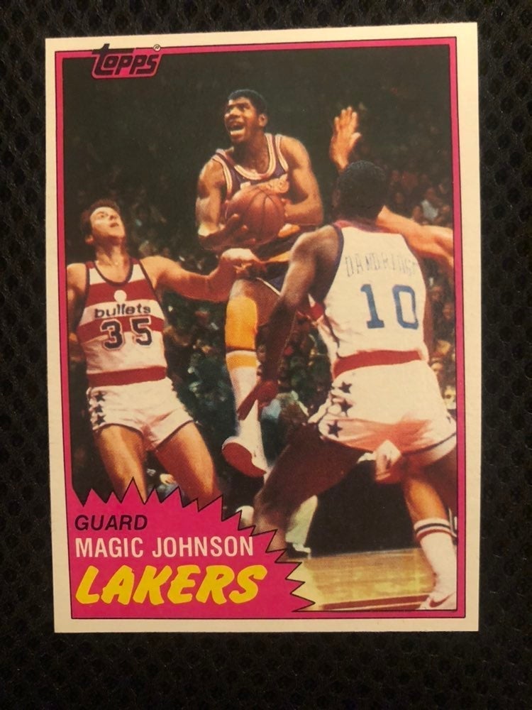 1981 Topps #21 Magic Johnson