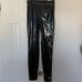 PU Vinyl Glossy Shiny Whimsygoth Leggings Pants Skinny Biker Moto Rave y2k 90s