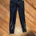 PU Vinyl Glossy Shiny Whimsygoth Leggings Pants Skinny Biker Moto Rave y2k 90s