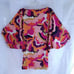 Trina Turk Women Glam Lux stretch Tunic Abstract Swim Vacation Cover Up Sz M