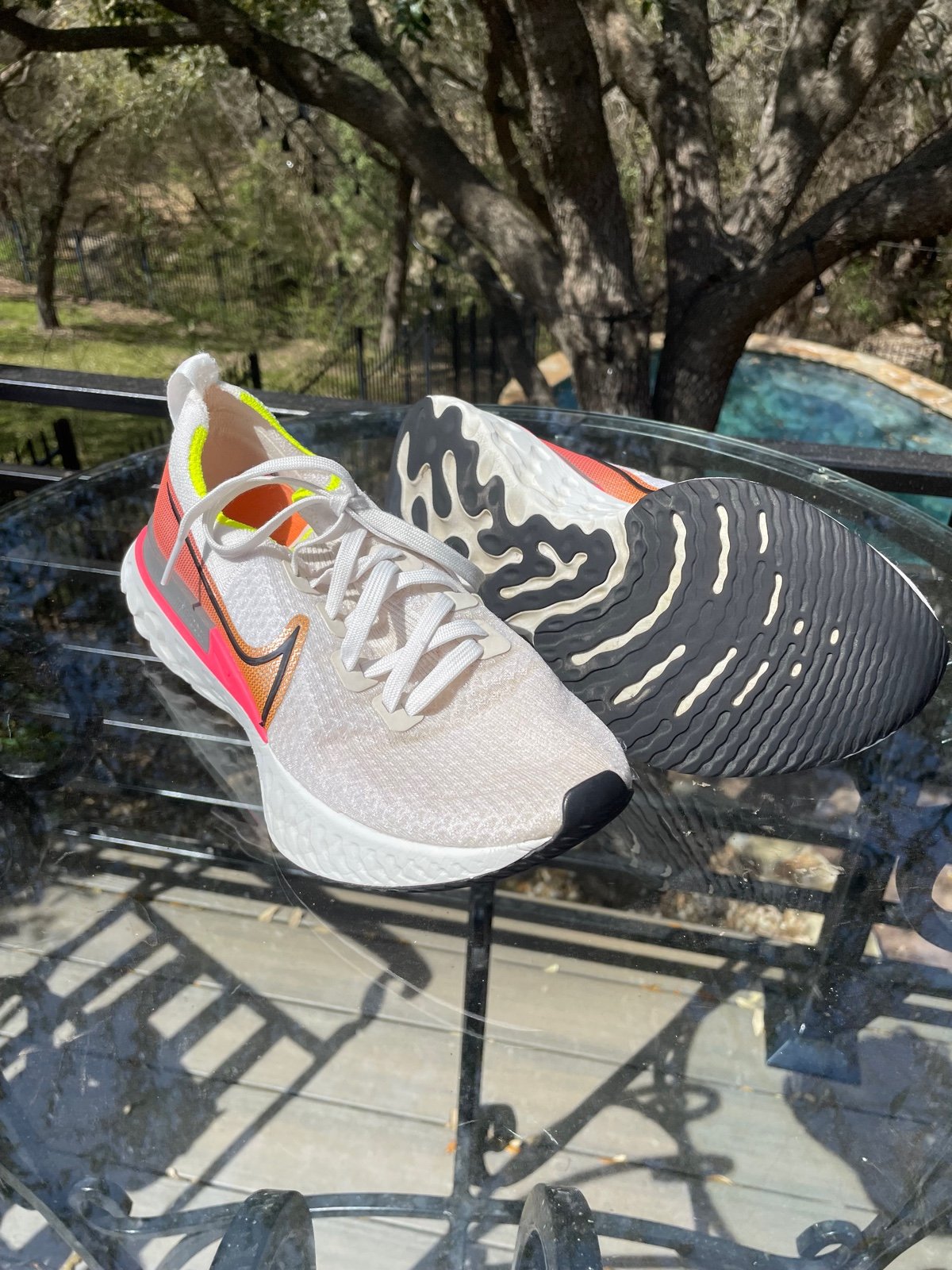 Nike React Infinity Run flyknit tennis shoes