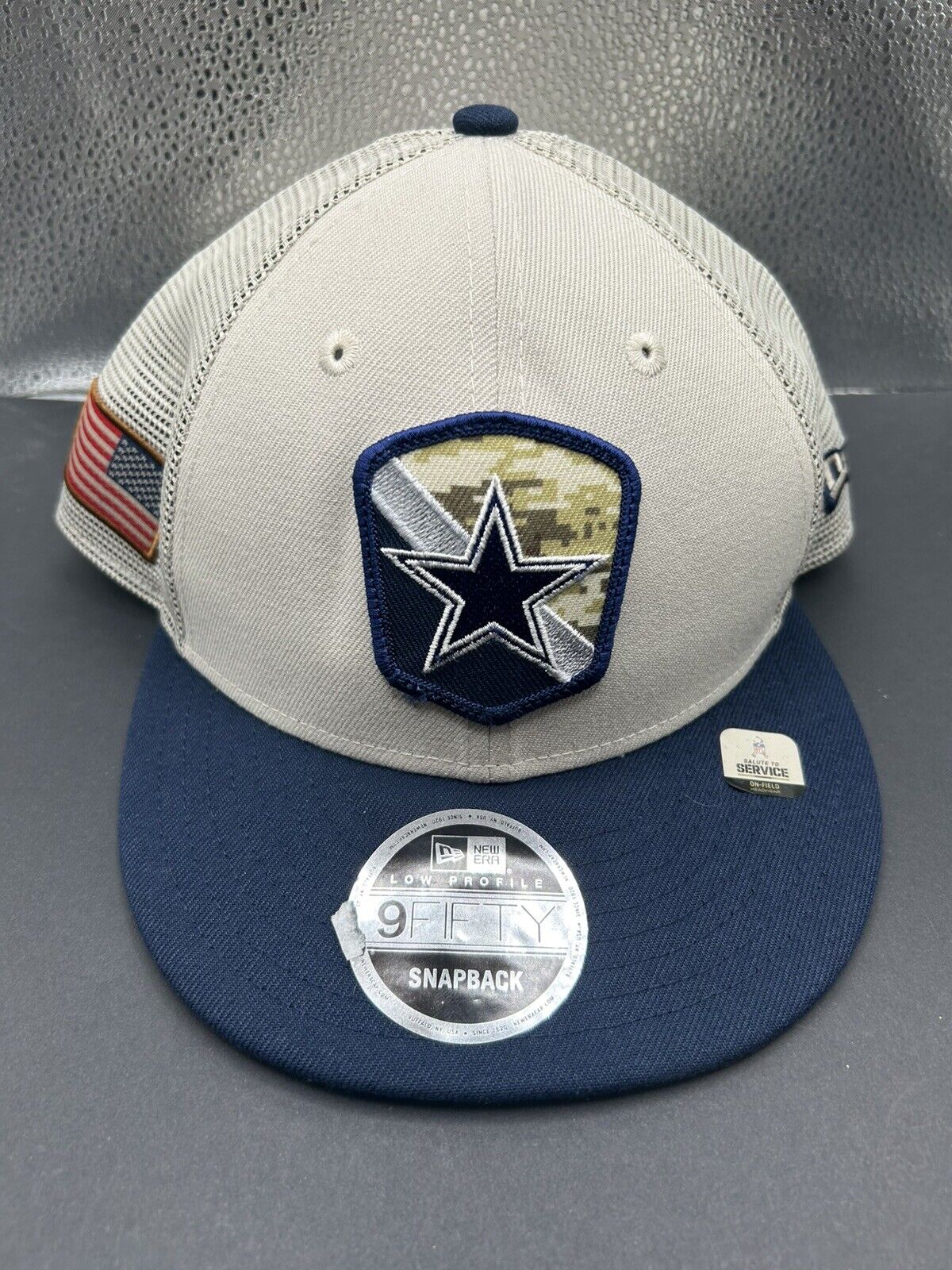 Brand New- Dallas Cowboys Salute To Service New Era SnapBack Hat Cap
