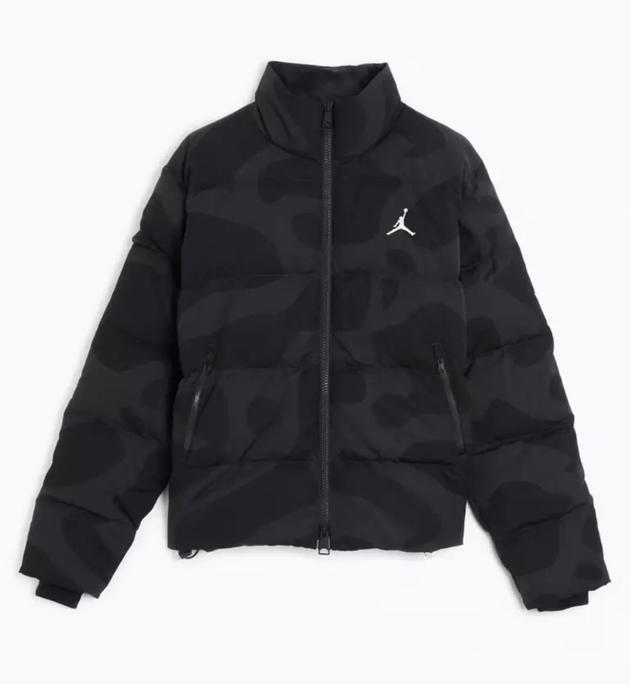 Nike Air Jordan Flight Heritage Puffer Jacket Winter Black FB6988-045 Men’s Sz M