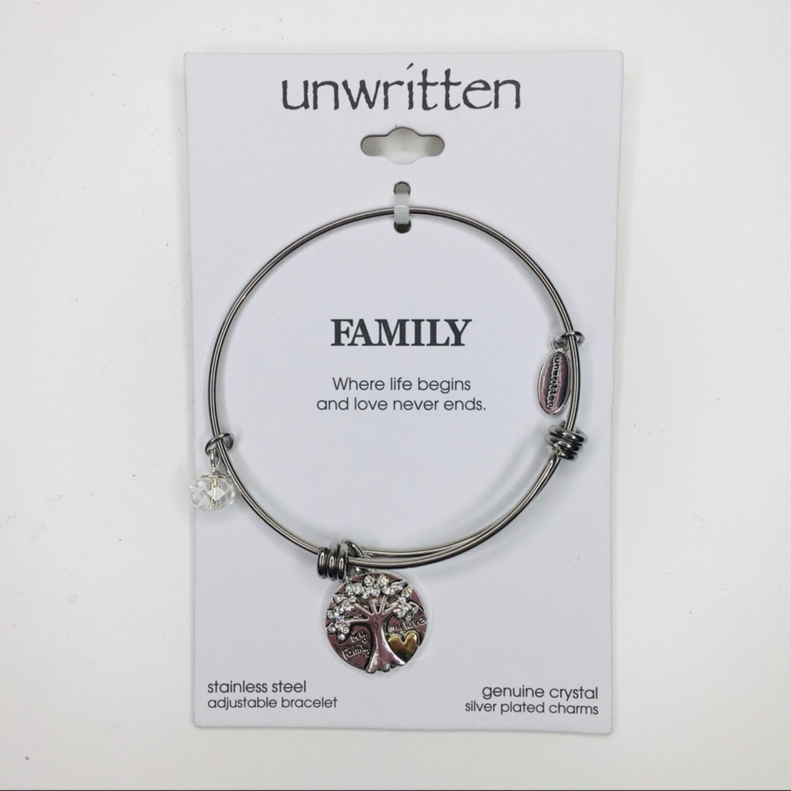 Unwritten | Stainless Steel Adjustable Bracelet