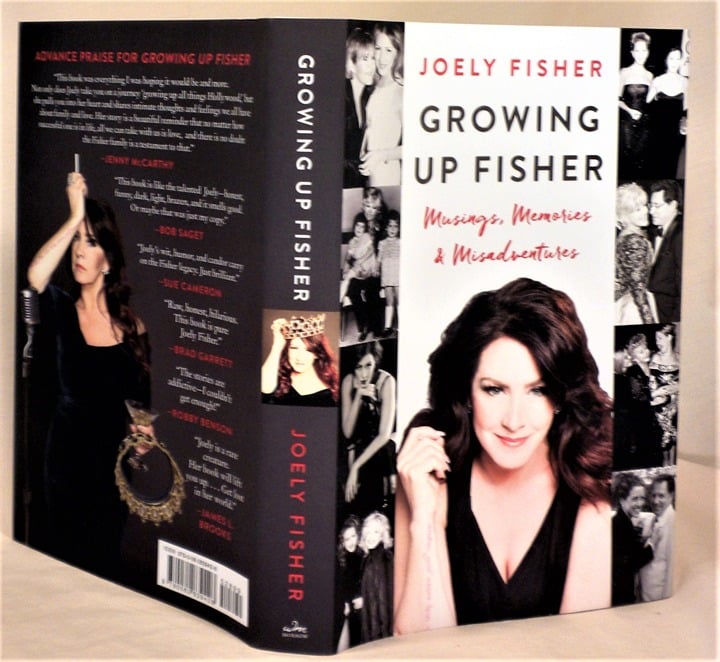 SIGNED, Growing Up Fisher: Musings, Memories & Misadventures, Joely Fisher, NEW