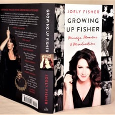 SIGNED, Growing Up Fisher: Musings, Memories & Misadventures, Joely Fisher, NEW