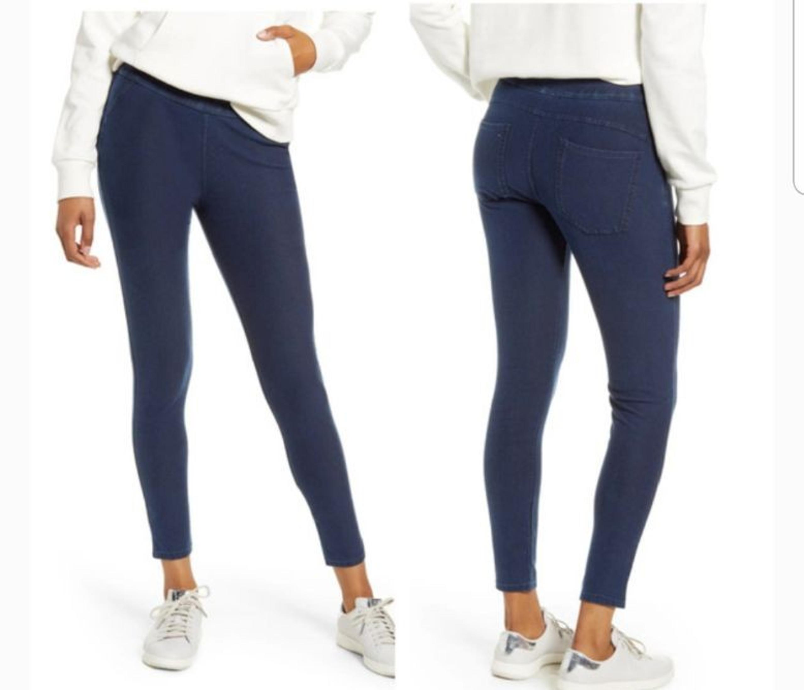 Nordstrom Women's The Denim Legging Dark Indigo NWT Size M