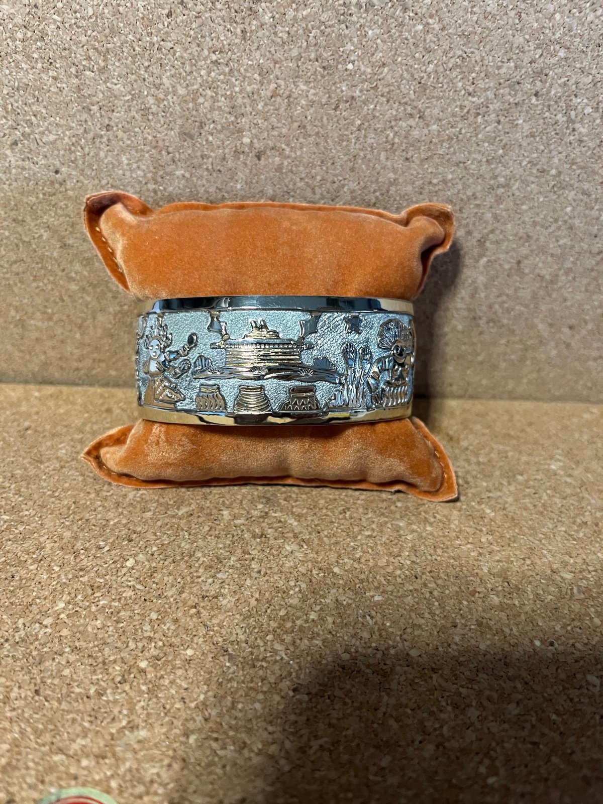 Floyd Beceoti Navajo cuff bracelet