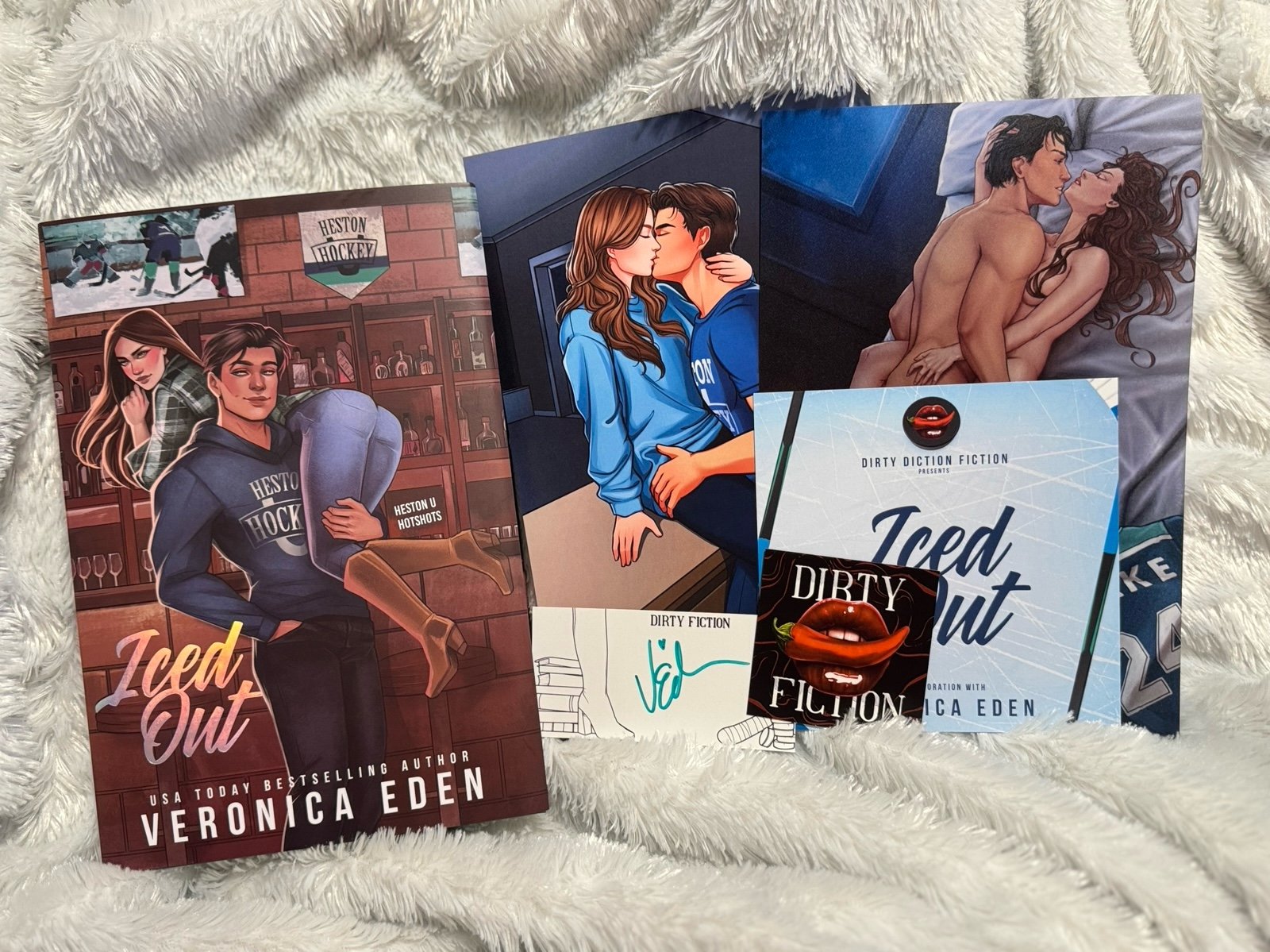 Iced Out by Veronica Eden Dirty Diction Fiction Book Box