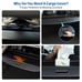For 2018-2022 Grand Cherokee Retractable Trunk Cargo Cover Luggage Shade Shield