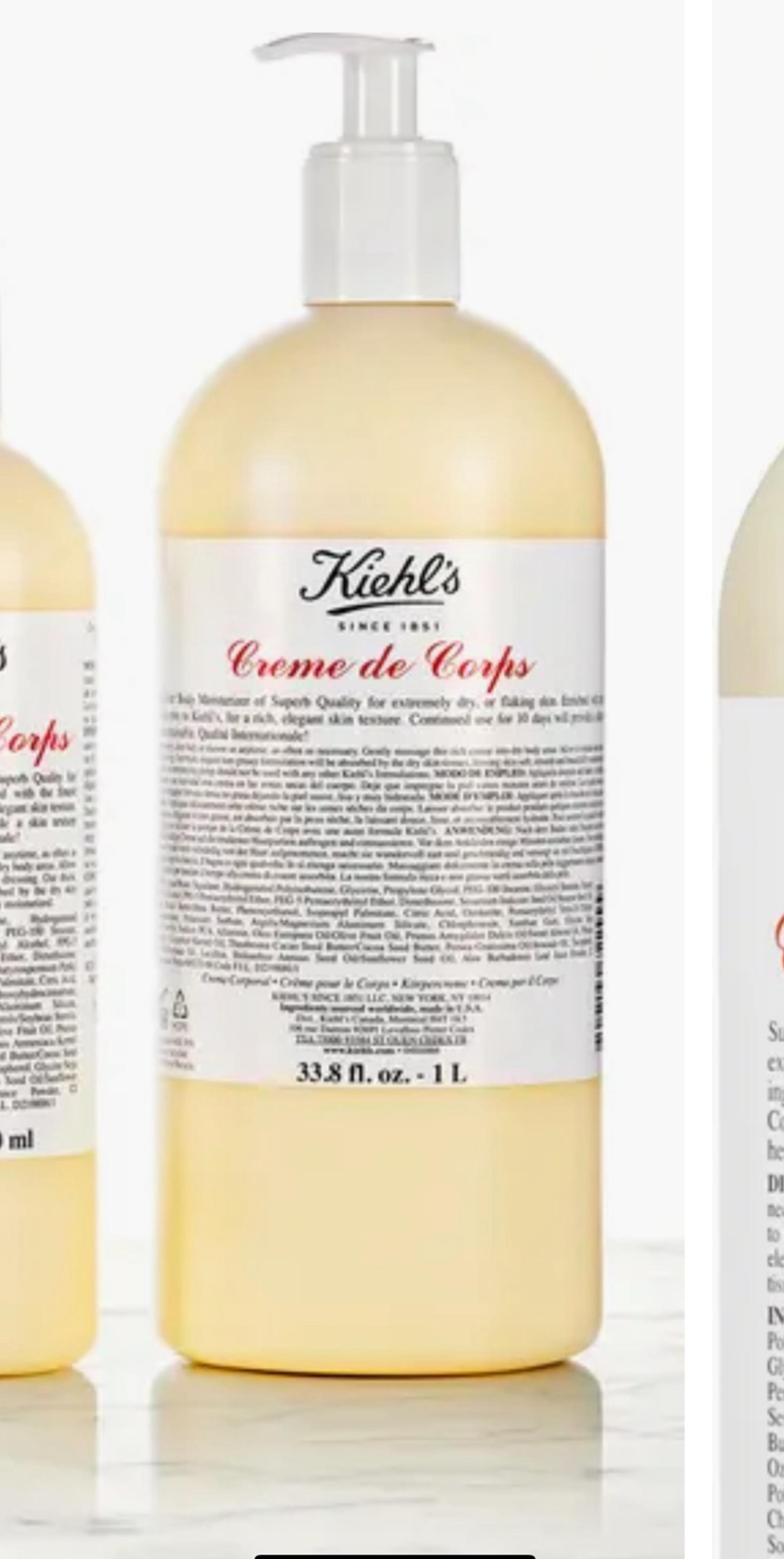 Creme de Corps Body Moisturizer Kiehl's Since