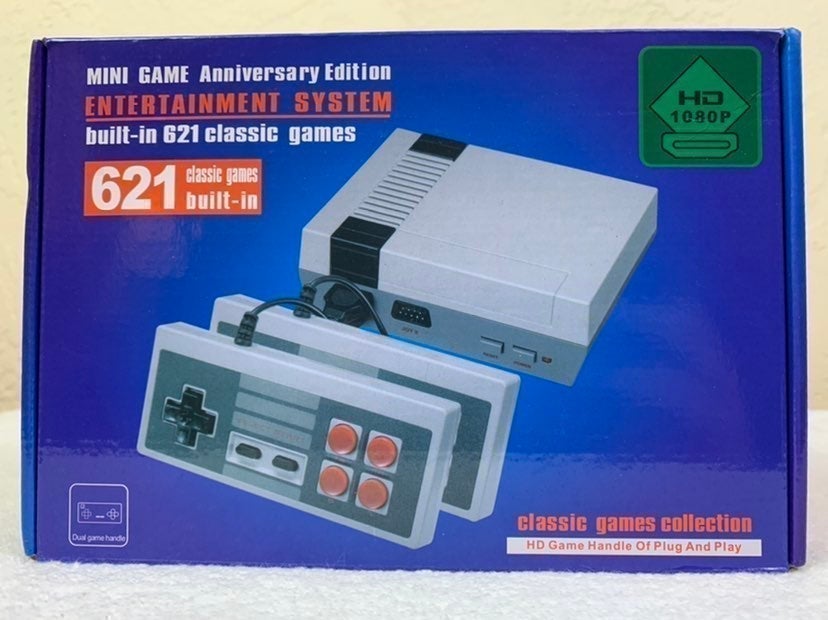 Nintendo NES Mini System Anniversary Edition 621 Games HD 1080 P - SEALED NIB