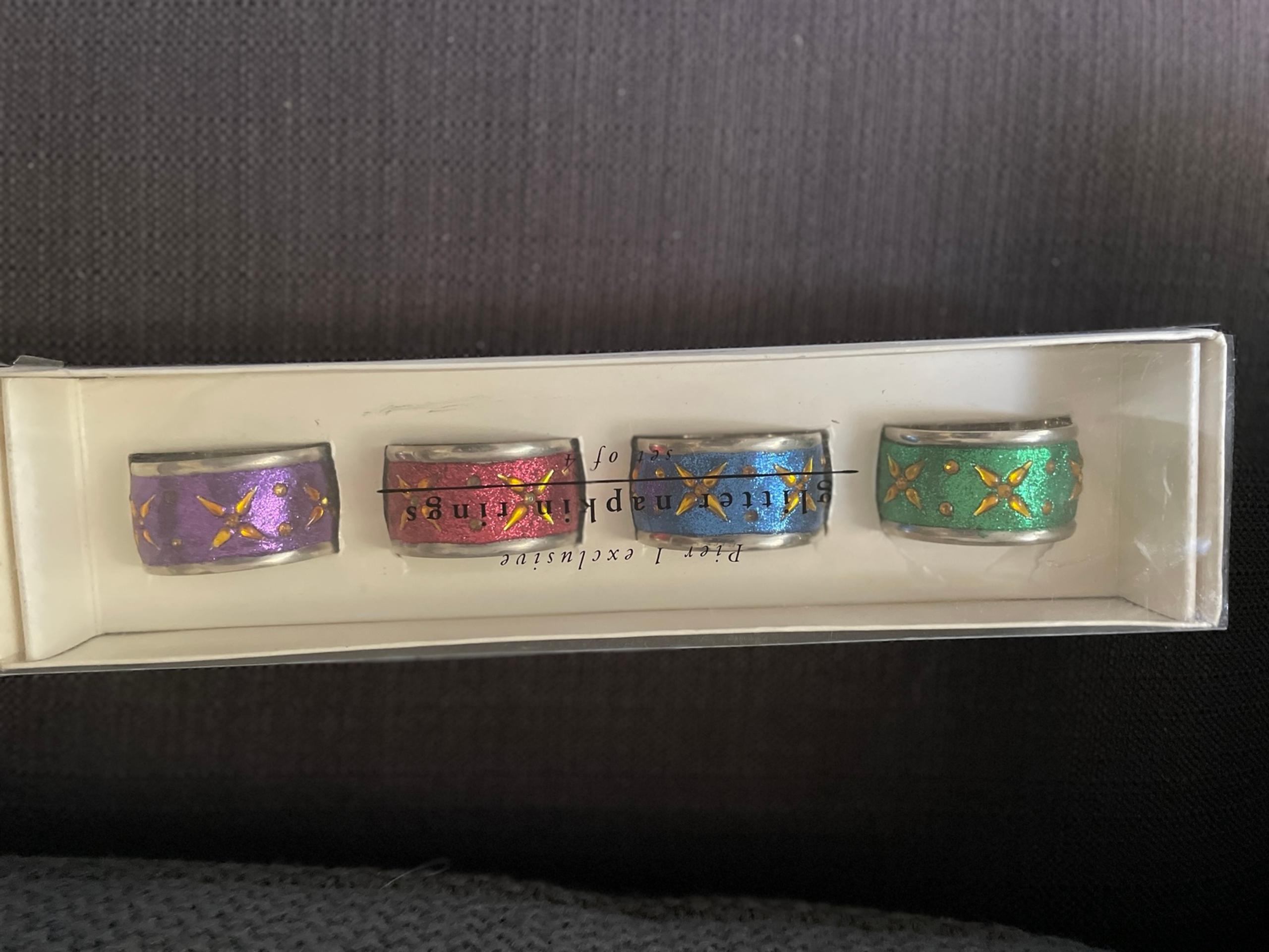 Pier One Christmas Napkin Holders