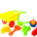 Beach Toy Playset With Wheelbarrow (Colors May Vary)