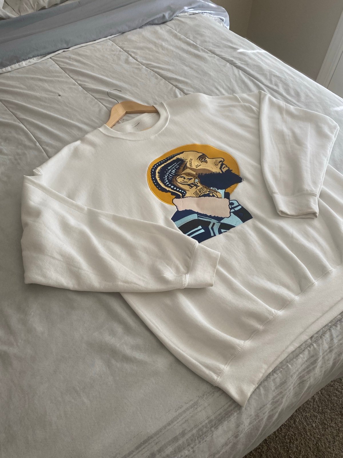 Nipsey hussle Sweatshirt Stitched XL