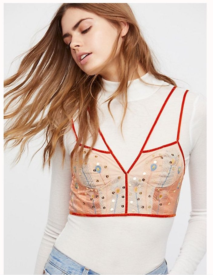 FREE PEOPLE Bustier, Small, NWT